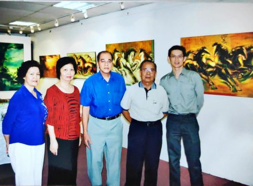 32) 2004 Lim Ah Cheng Art Exhibition, artist From Kuala Lumpur Malaysia