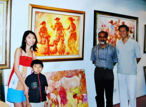 35) 2005 Dilip And Deepak 2nd Art Exhibition At Liang Court