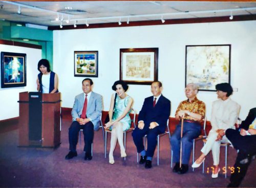 9) 1997 French Art Exhibition at Orchard Point Exhibition Hall